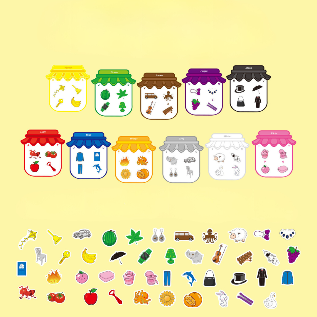 Montessori-Inspired Colour & Shape Recognition Learning Game for Kids