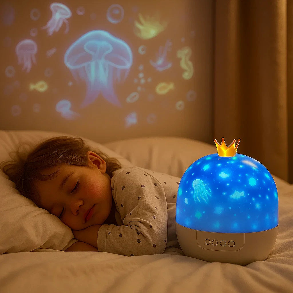 2 in 1 DreamGlow – Magical Night Light & Projector For Peaceful Bedtimes