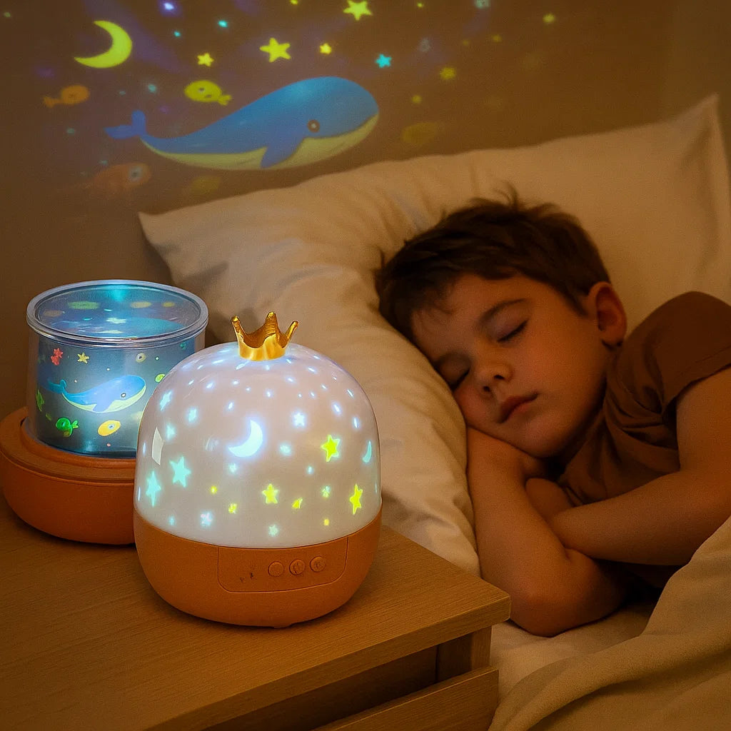 2 in 1 DreamGlow – Magical Night Light & Projector For Peaceful Bedtimes