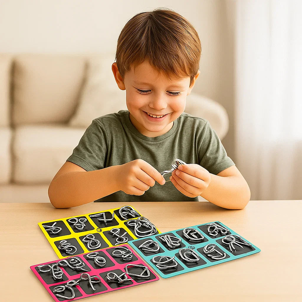 Task Puzzle Set for Kids – Educational Brain Teaser & Learning Game