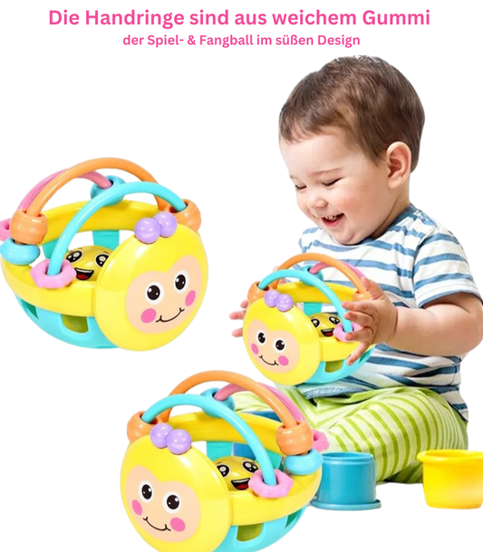 Montessori Catch & Play Ball – Sensory Fun for Growing Babies