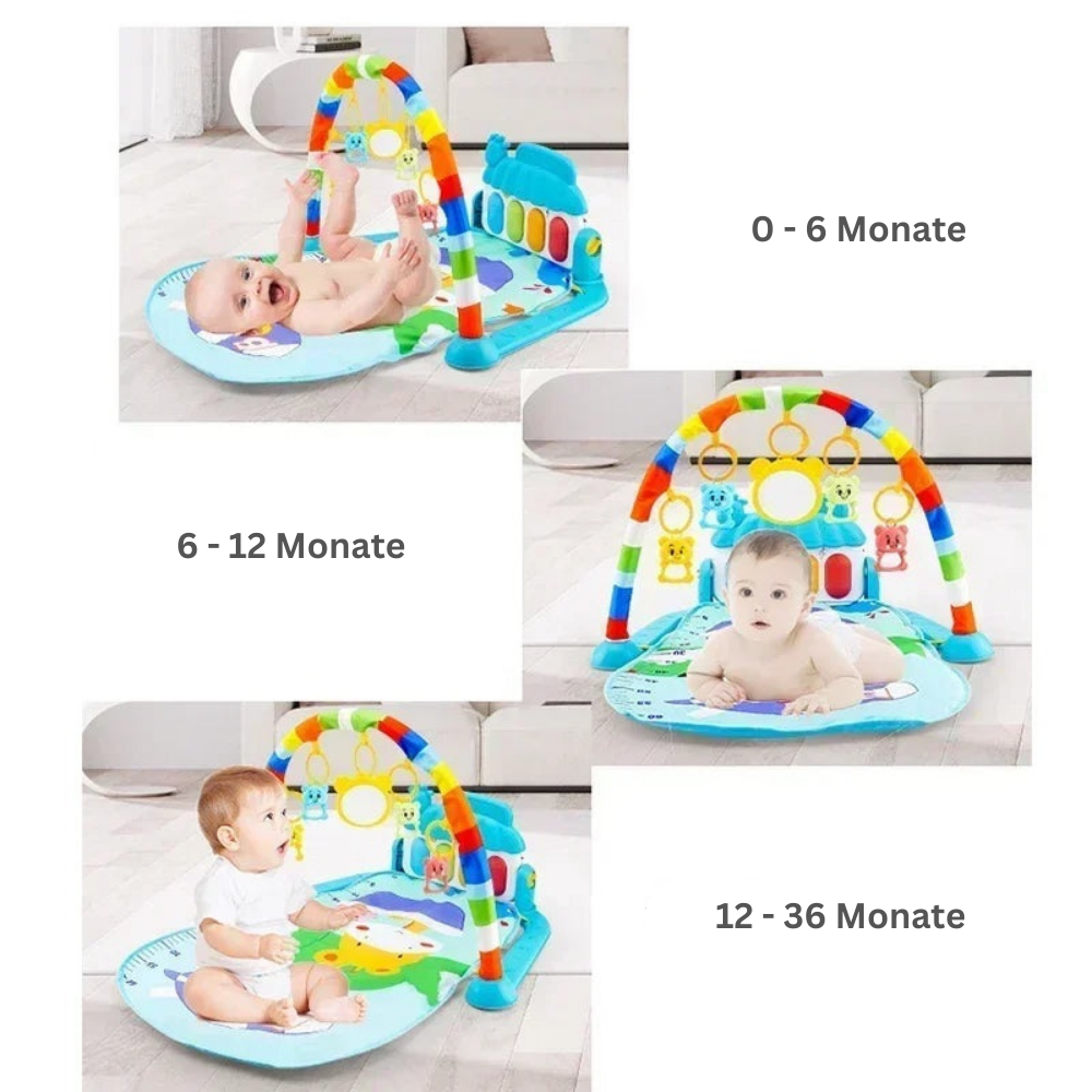 Baby Music Activity Play Mat – Interactive Sounds & Sensory Learning Fun