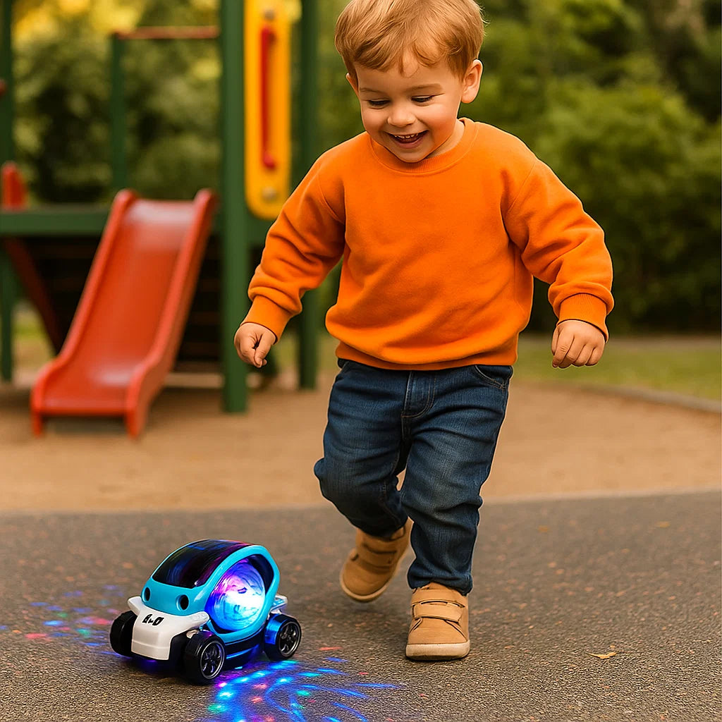 360° LED Music Stunt Car – Ultimate Action Toy for Kids