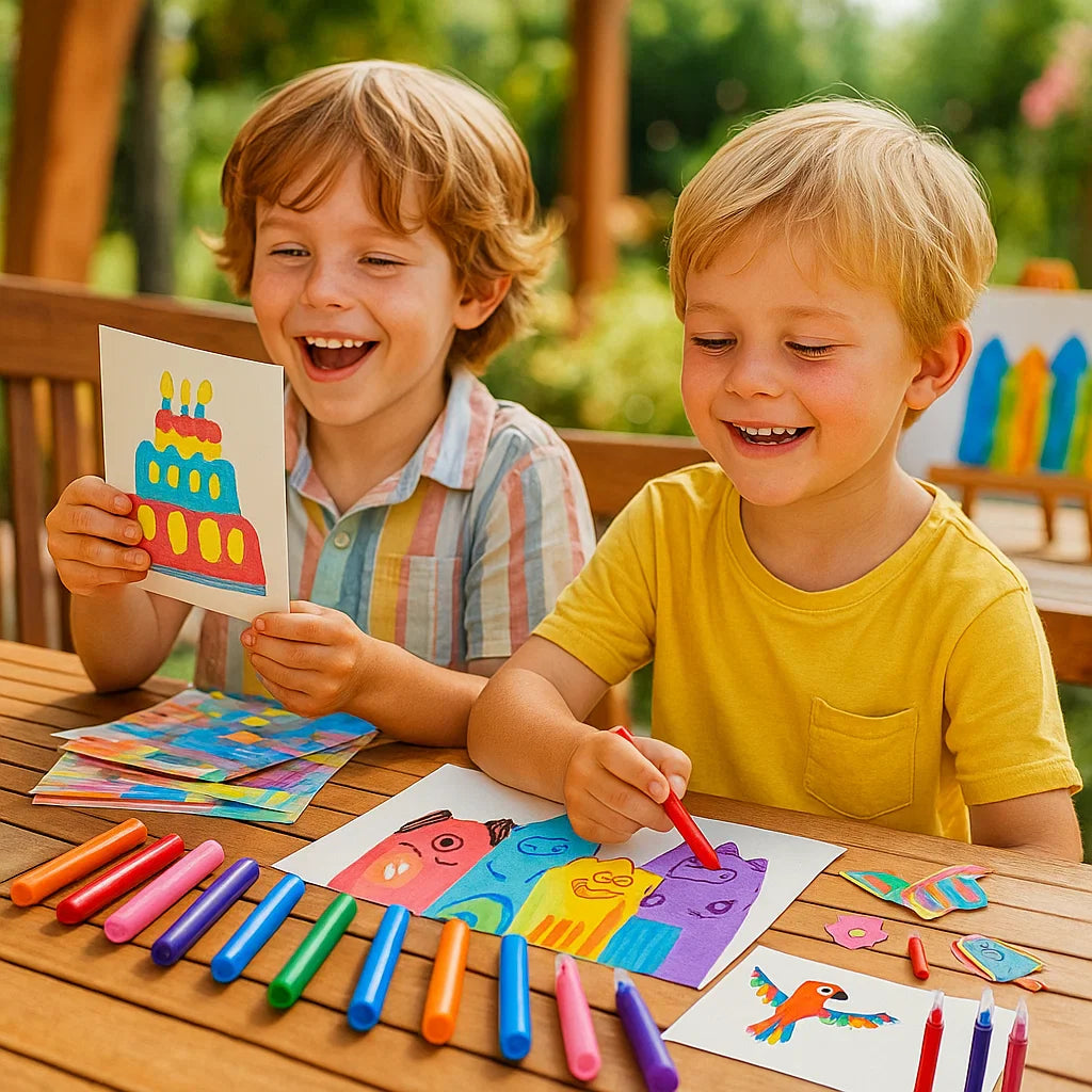Magical Rainbow Creativity in Every Stroke – Creative Rainbow Smudge Art Set