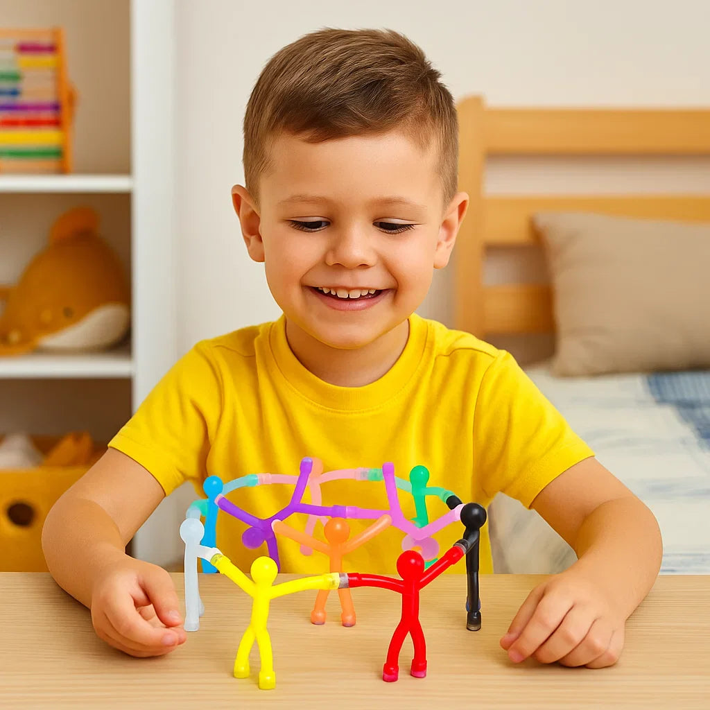 Montessori Magnetic Sensory Figures – Creative Learning Toy for Kids
