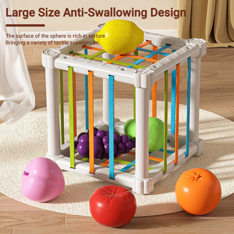 Learn Through Play – Montessori Shape Sorting & Motor Skills Box