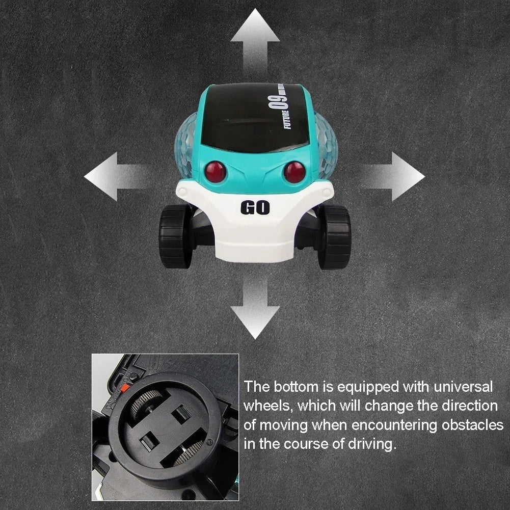 360° LED Music Stunt Car – Ultimate Action Toy for Kids