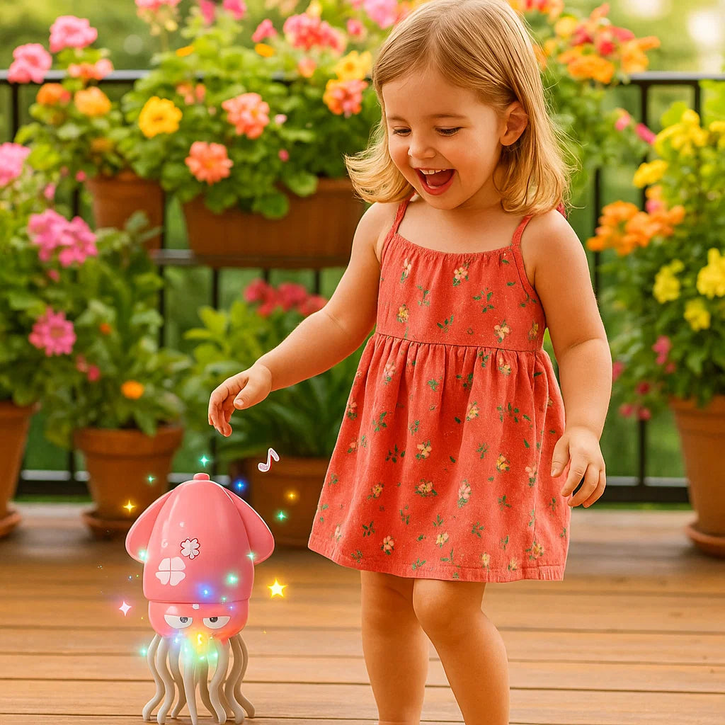 Dancing Octopus Kids Toy – Interactive Light & Music Crawling Fun