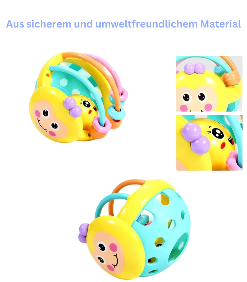 Montessori Catch & Play Ball – Sensory Fun for Growing Babies