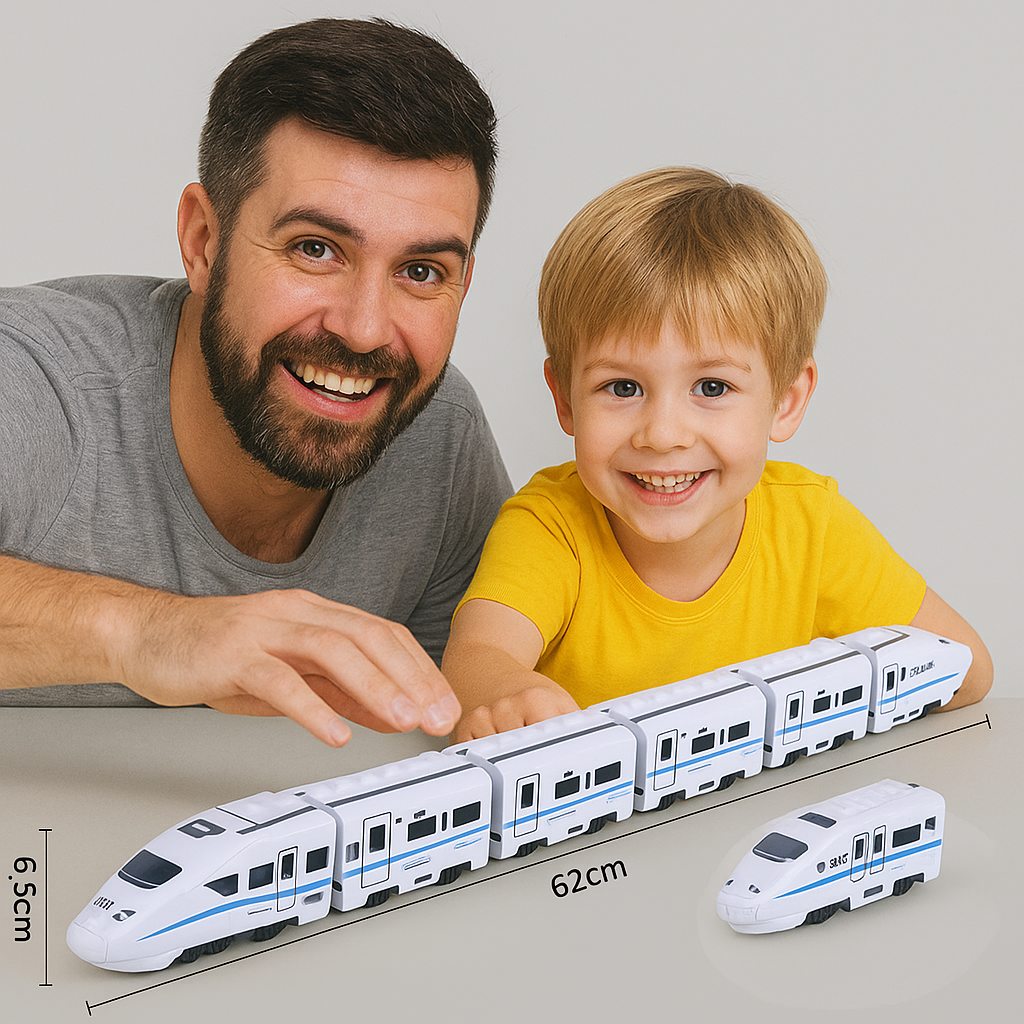 Electric Harmony Train – Realistic Motion Educational Railway Toy For Kids