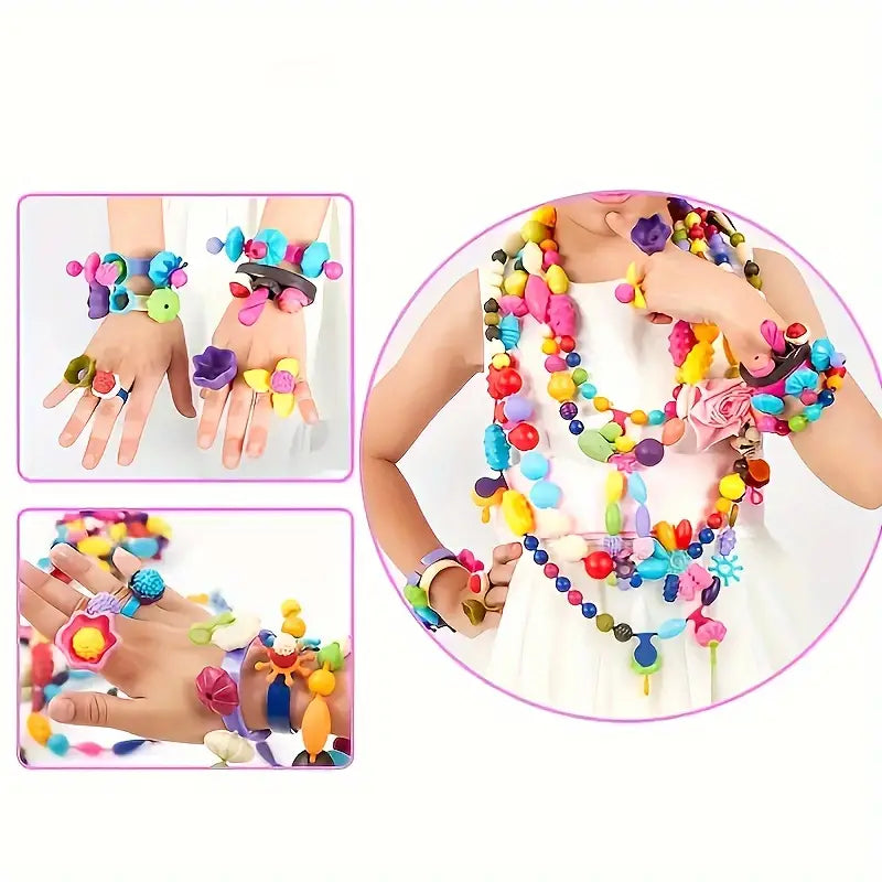 DIY Jewellery Bead Set – Creative Jewellery Making Kit For Kids