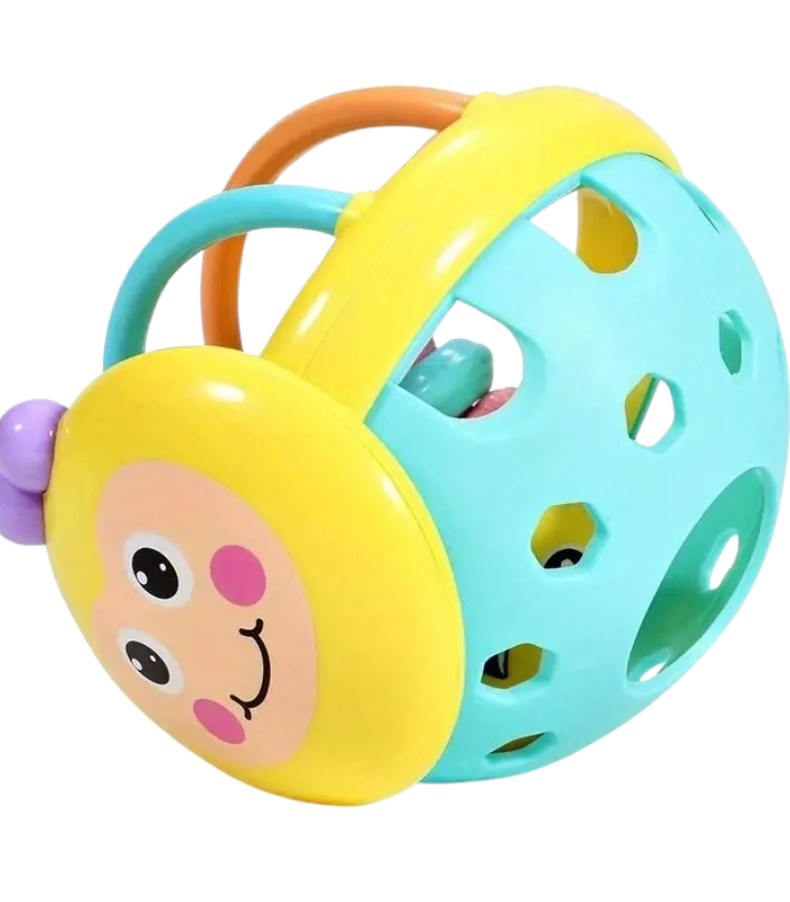 Montessori Catch & Play Ball – Sensory Fun for Growing Babies
