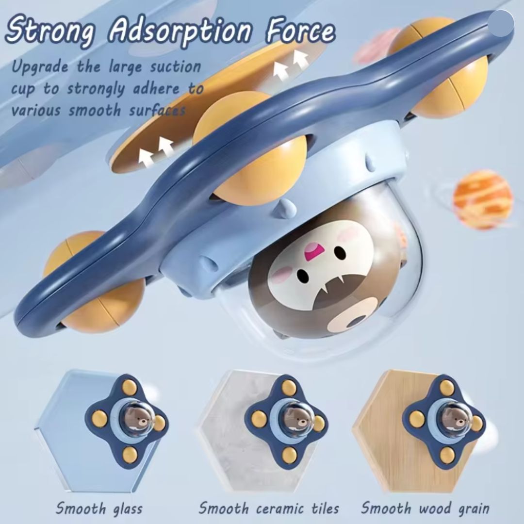 Montessori Suction Cup Spinner – Rotating Sensory Learning Toy for Kids