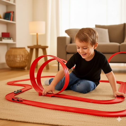 Flexible Racing Track Set – Build, Bend & Race Your Own Ultimate Track