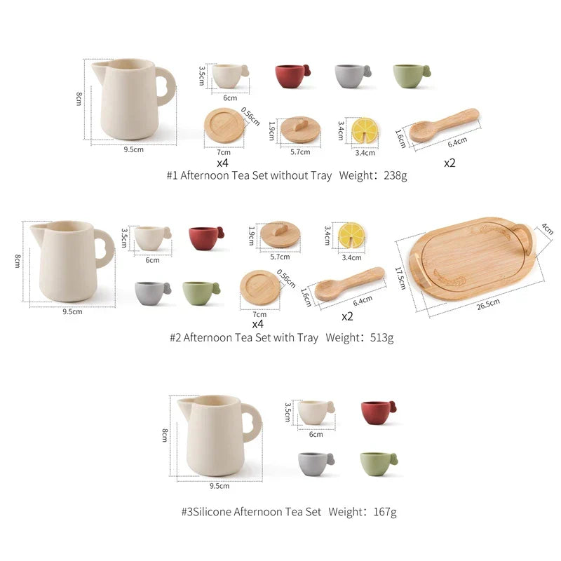 Wooden Tea Set – Imaginative Role Play for Creative Little Hosts