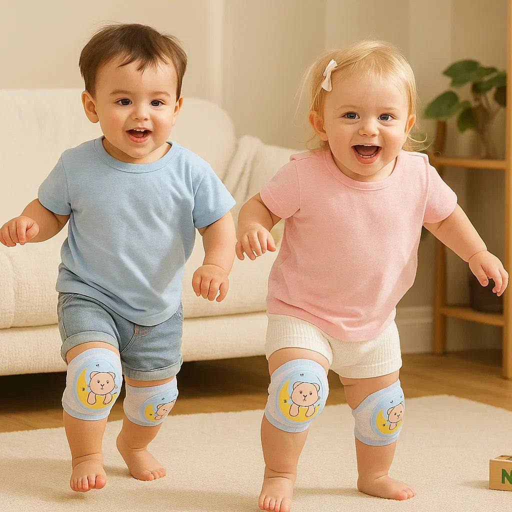 Cute Baby Knee Pads – Soft Protection for Crawling & First Steps
