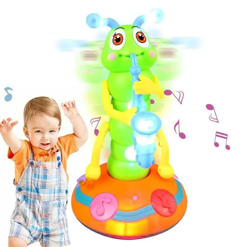 Dancing Caterpillar – Musical Light-Up Crawling Toy for Early Development