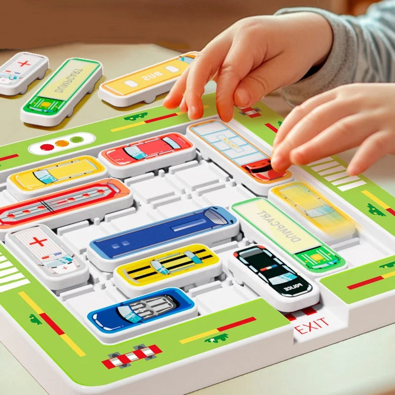 Car Parking Puzzle Game – Brain Training Logic & Concentration Montessori Toy