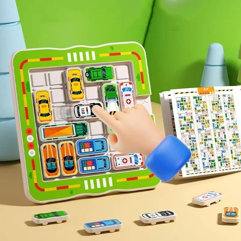 Car Parking Puzzle Game – Brain Training Logic & Concentration Montessori Toy