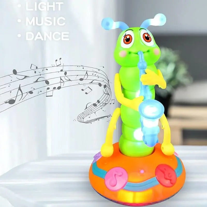Dancing Caterpillar – Musical Light-Up Crawling Toy for Early Development