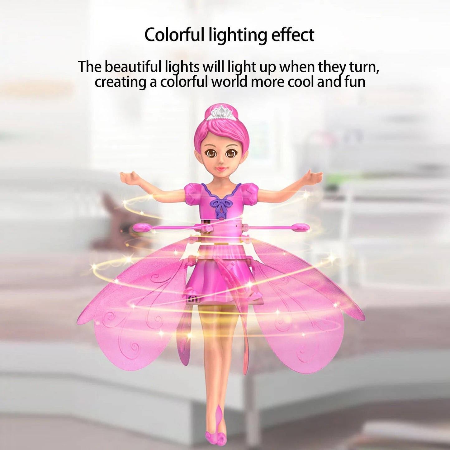 Floating Magic Fairy Toy – A Whirlwind of Light, Flight & Enchantment