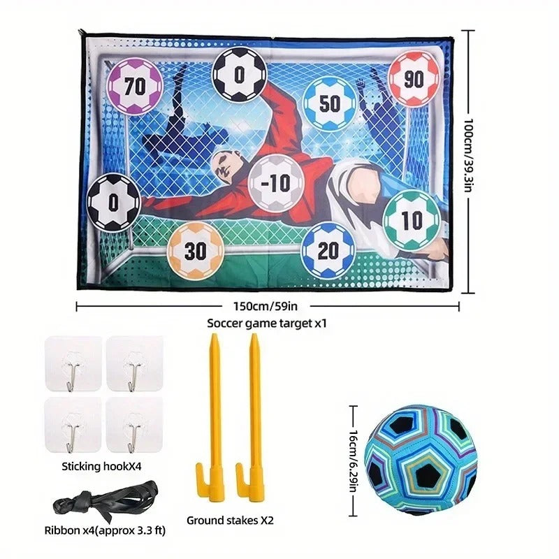 Indoor Safe Football Shooting Wall – Turn Indoor Energy Into Targeted Fun