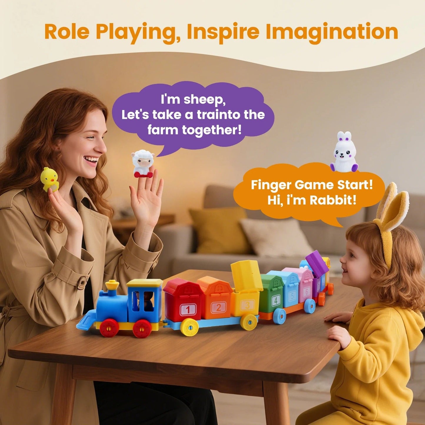 Montessori Farm House Toy – Interactive Early Learning Farm Adventure
