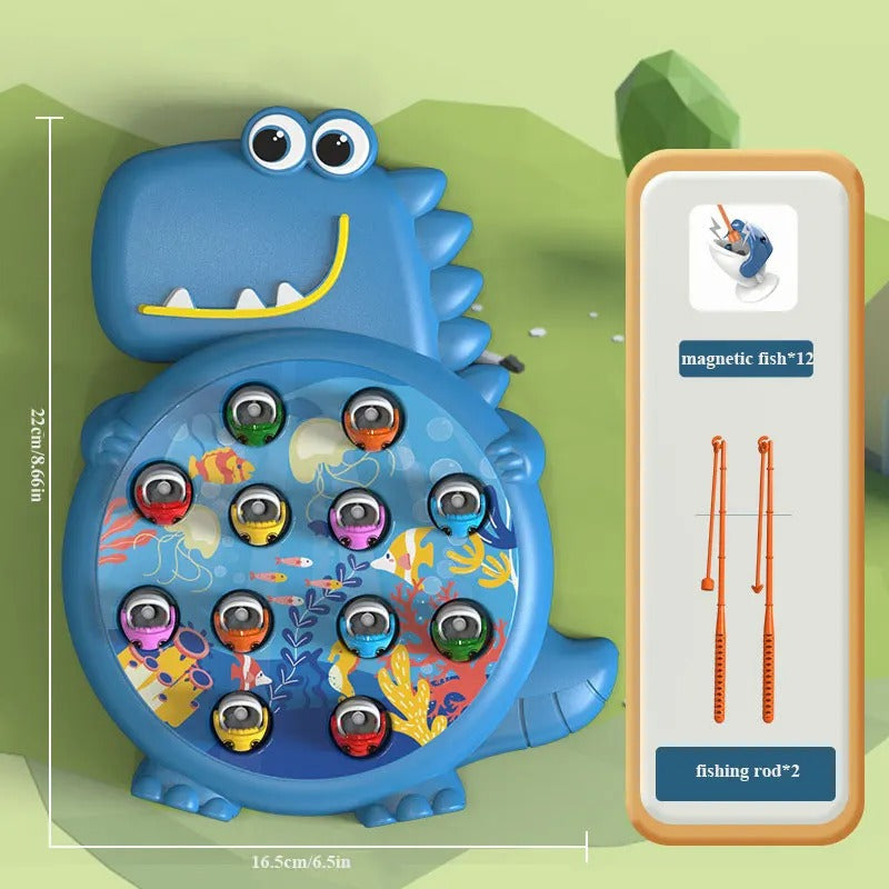 Dinosaur Fishing Game – Interactive Magnetic Fishing Toy for Kids