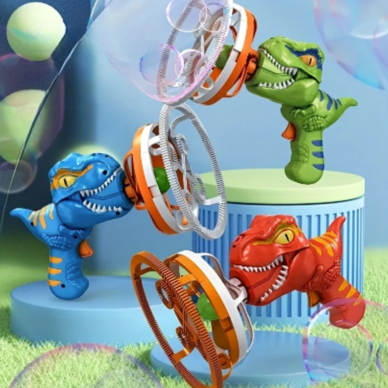 Soap Dino– Magical Dinosaur Bubble Blaster for Kids