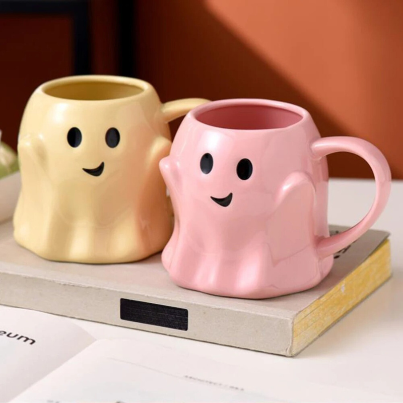 Ghost Mug – Cute Halloween Mug for Cozy Autumn Moments