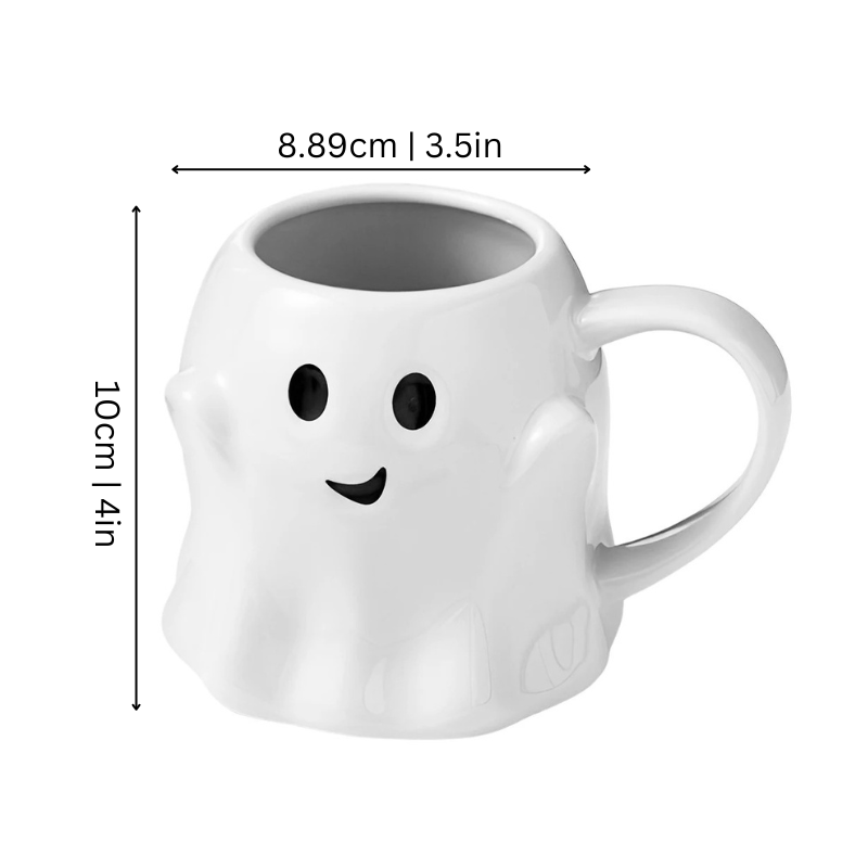 Ghost Mug – Cute Halloween Mug for Cozy Autumn Moments