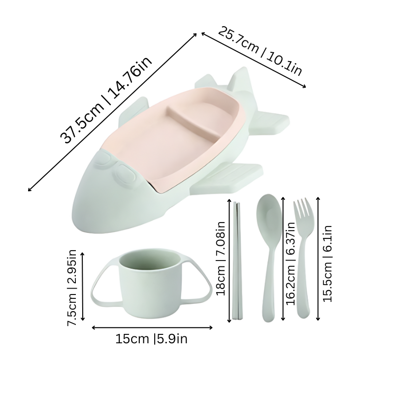 SnackRacer – Fun & Engaging Kids Meal Set for Happier Mealtimes