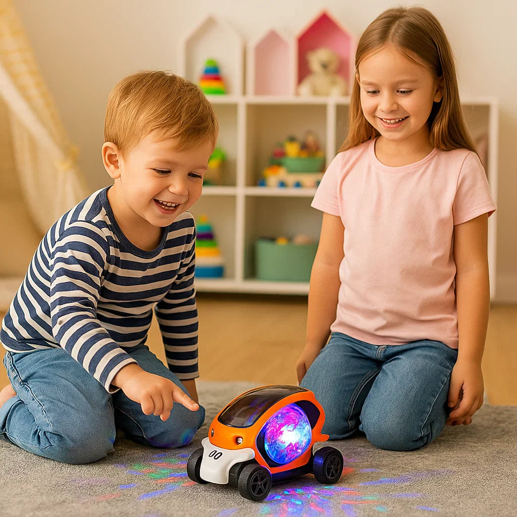 360° LED Music Stunt Car – Ultimate Action Toy for Kids