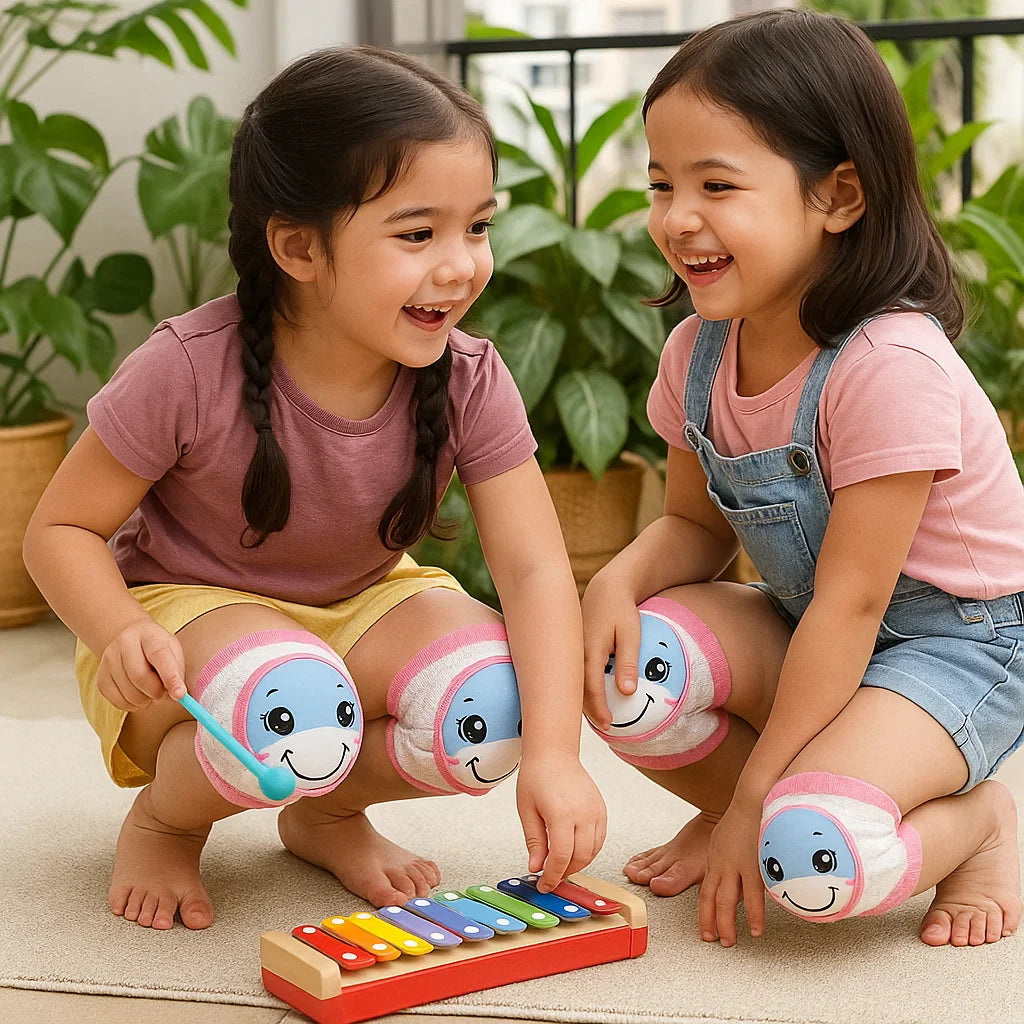 Cute Baby Knee Pads – Soft Protection for Crawling & First Steps