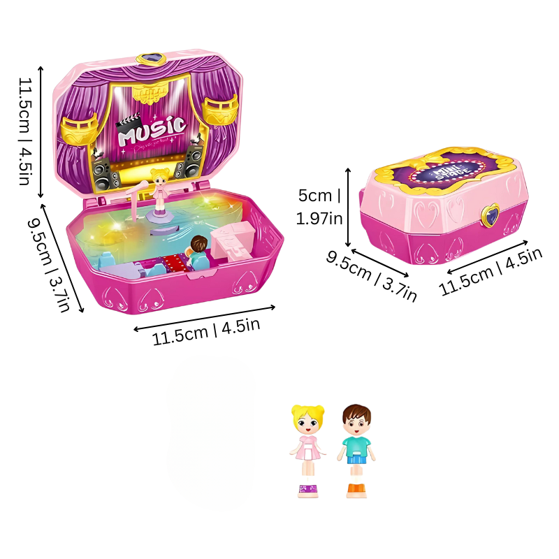 Play Palace – The Ultimate Interactive Dollhouse Adventure with Lights & Sounds