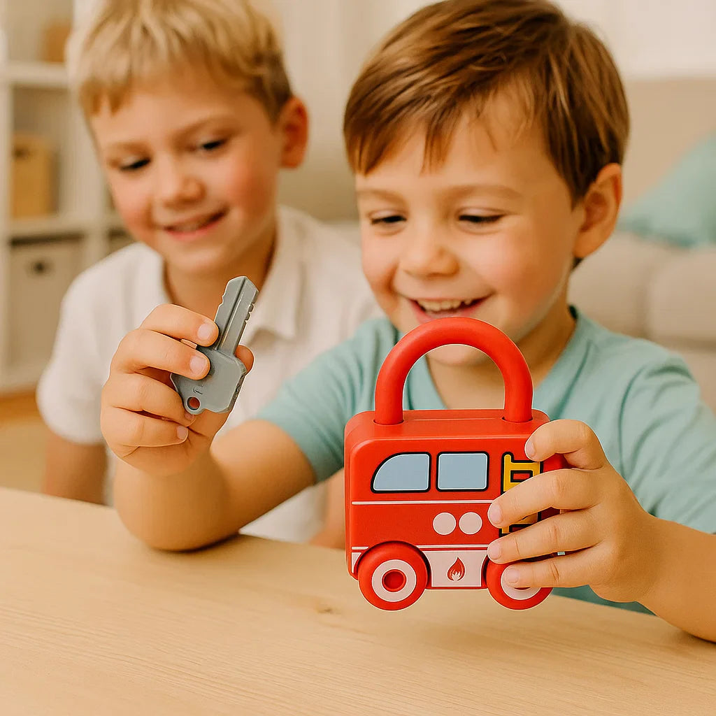 Montessori Key Matching Game – Learn Colours, Shapes & Logic Through Play