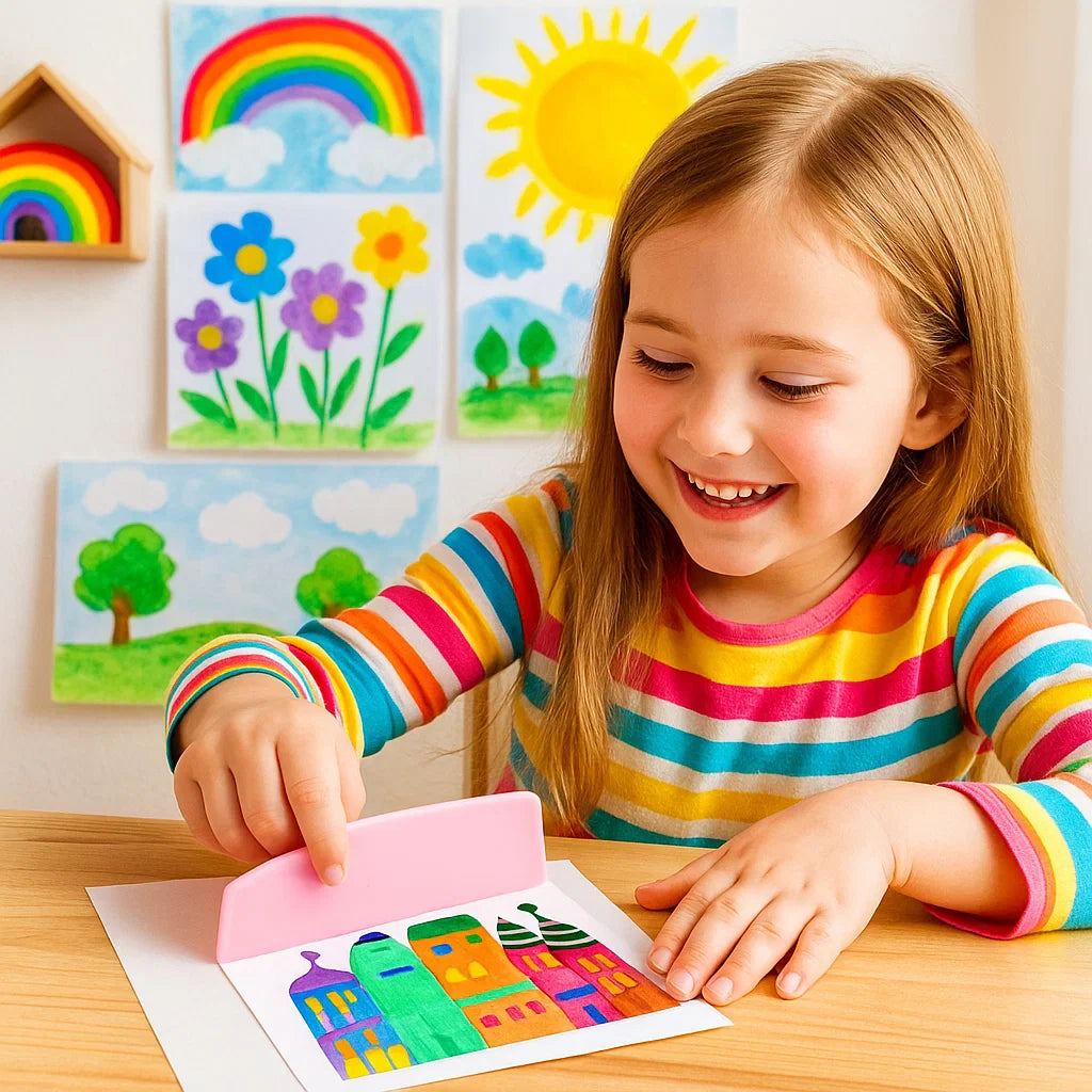Magical Rainbow Creativity in Every Stroke – Creative Rainbow Smudge Art Set