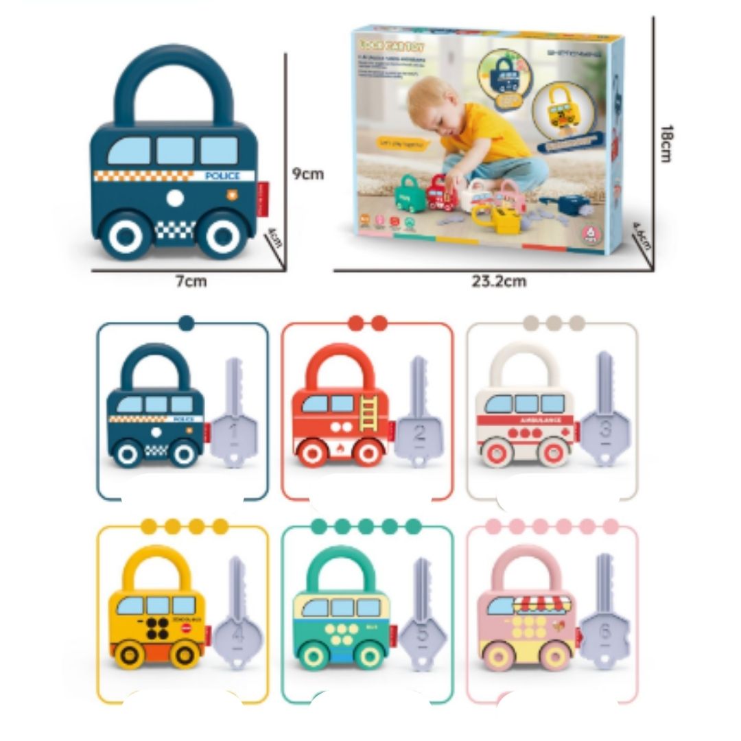 Montessori Key Matching Game – Learn Colours, Shapes & Logic Through Play