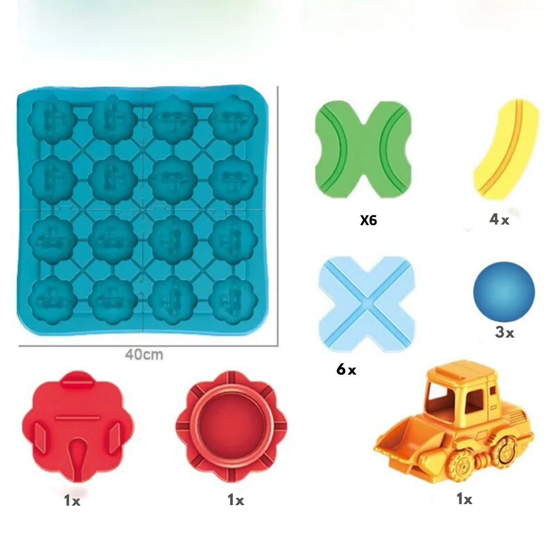 Montessori Street Puzzle – Strength, Brainpower & Teamwork in One Game