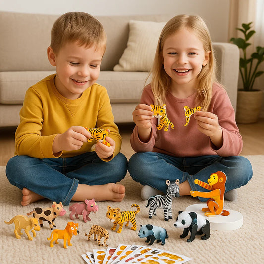 Learn Through Play – The 3D Cartoon Puzzle Set for Kids!