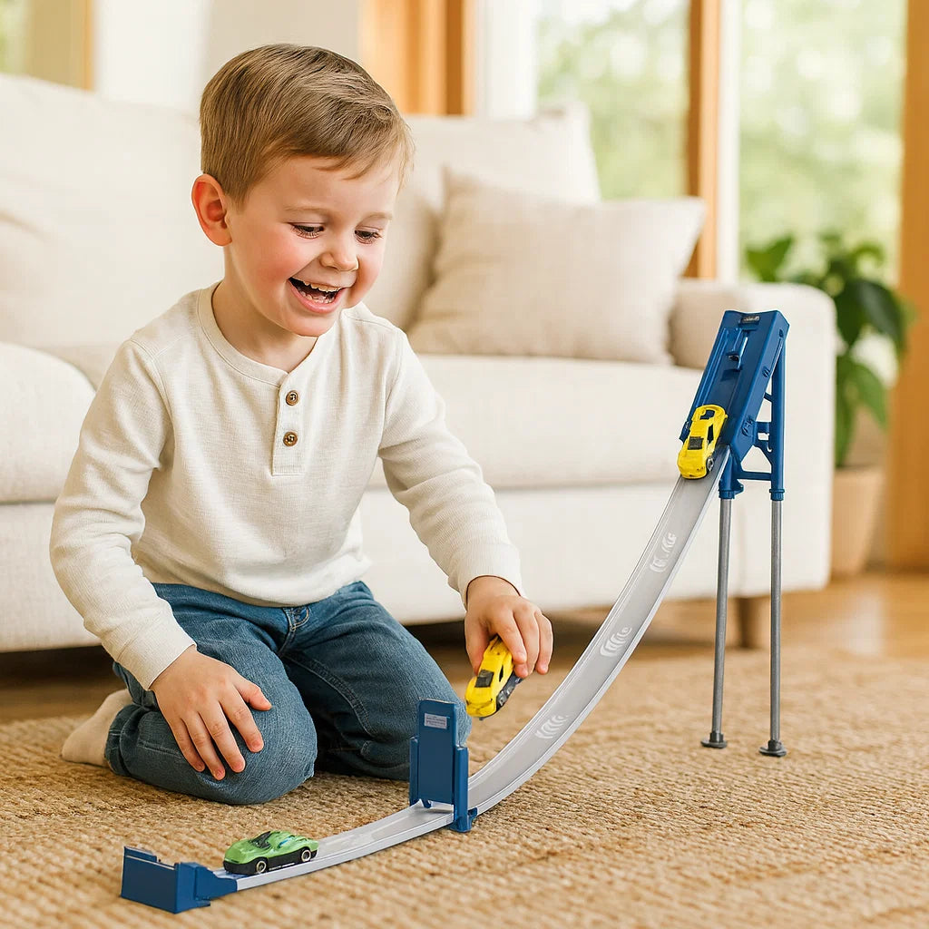 JumpTrack – Ultimate Catapult Racing Track for Kids