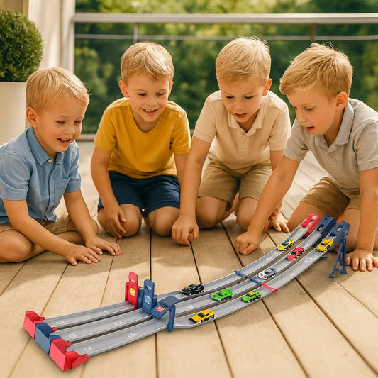 JumpTrack – Ultimate Catapult Racing Track for Kids