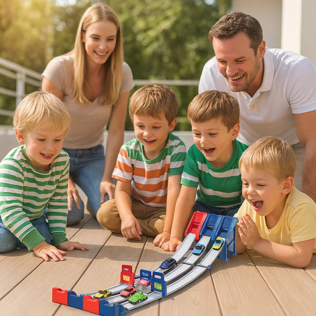 JumpTrack – Ultimate Catapult Racing Track for Kids