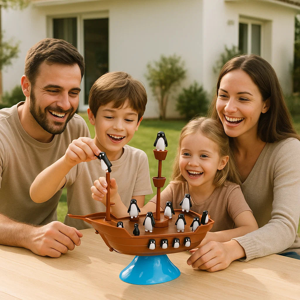 Balancing Fun on the High Seas – Penguin Pirate Ship Game