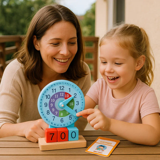 Learn Time the Montessori Way – Kids Clock Learning Toy