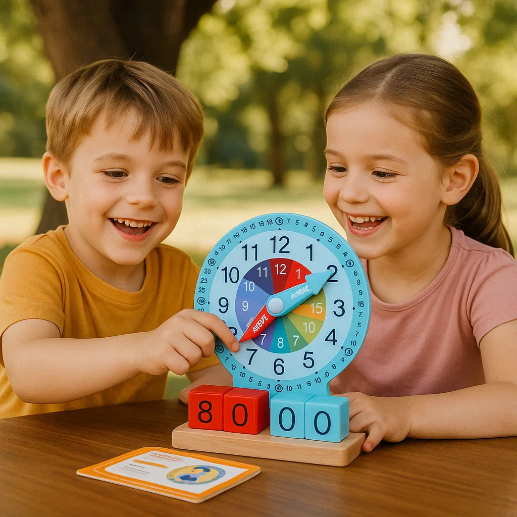 Learn Time the Montessori Way – Kids Clock Learning Toy