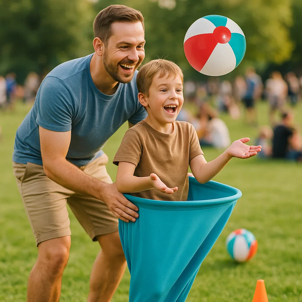 Laugh, Catch & Play Together – Clown Pants Catch Ball Family Game