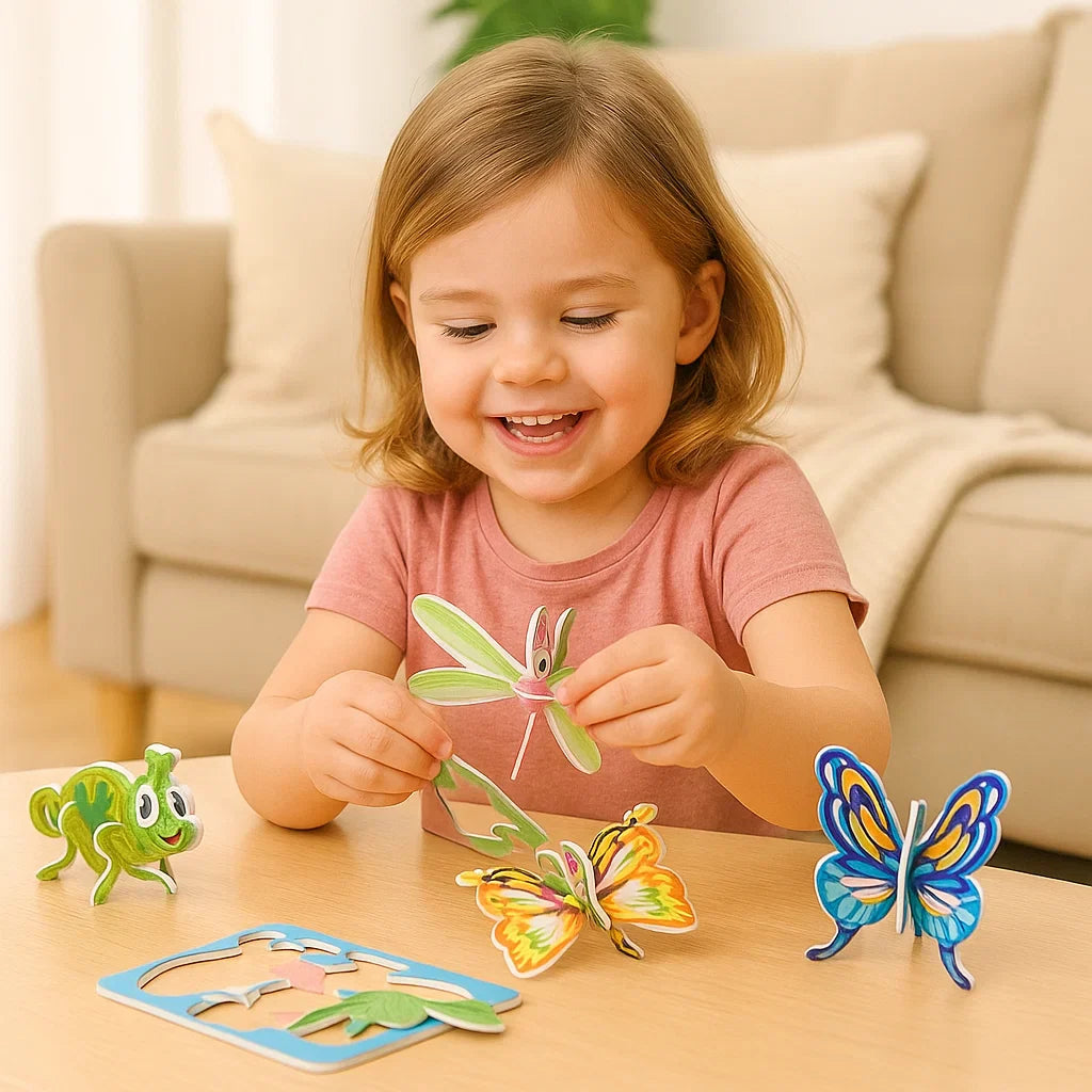Learn Through Play – The 3D Cartoon Puzzle Set for Kids!