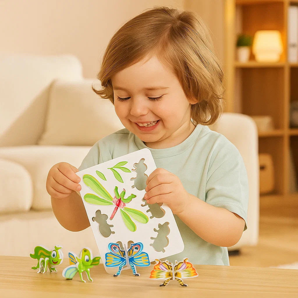 Learn Through Play – The 3D Cartoon Puzzle Set for Kids!