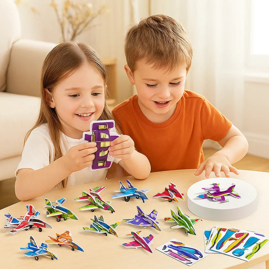 Learn Through Play – The 3D Cartoon Puzzle Set for Kids!
